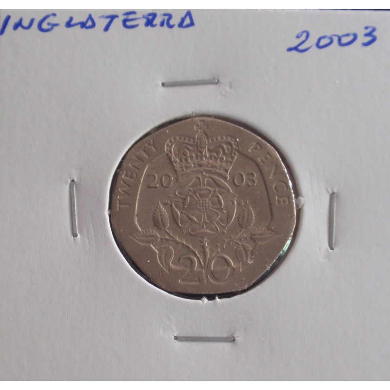 Inglaterra - 20 Pence - 2003