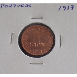 Portugal - 1 Centavo - 1917