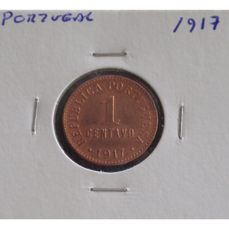 Portugal - 1 Centavo - 1917