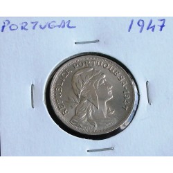 Portugal - 50 Centavos - 1947 -Bela/ S0b
