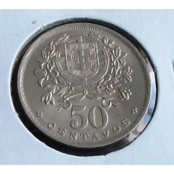 Portugal - 50 Centavos - 1947 -Bela/ S0b