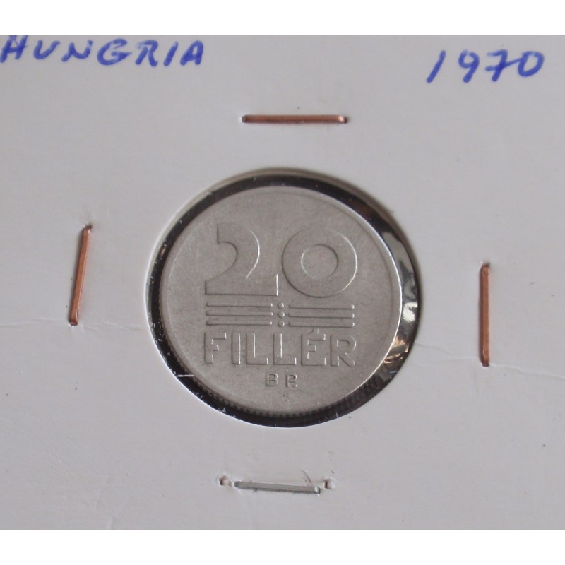 Hungria - 20 Fillér - 1970
