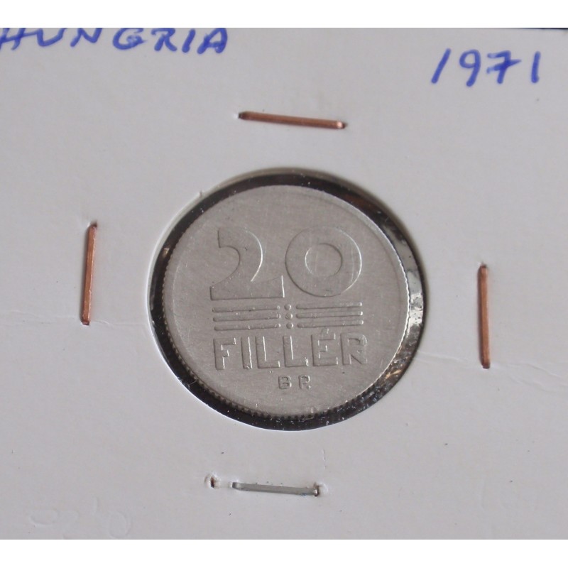 Hungria - 20 Fillér - 1971