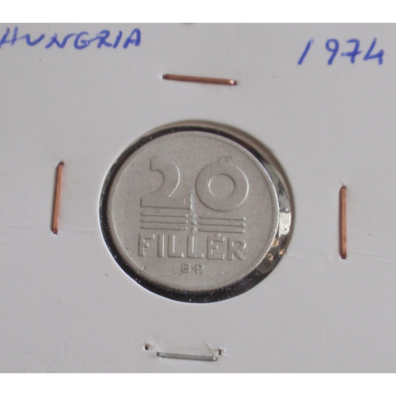 Hungria - 20 Fillér - 1974
