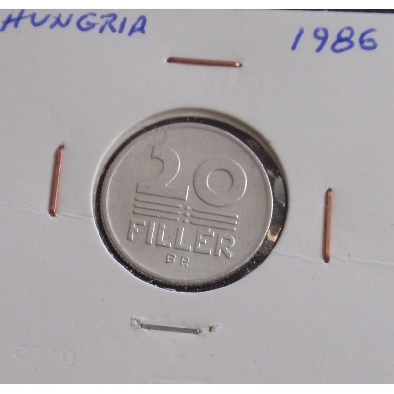 Hungria - 20 Fillér - 1986