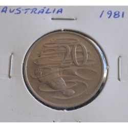 Austrália - 20 Cents - 1981