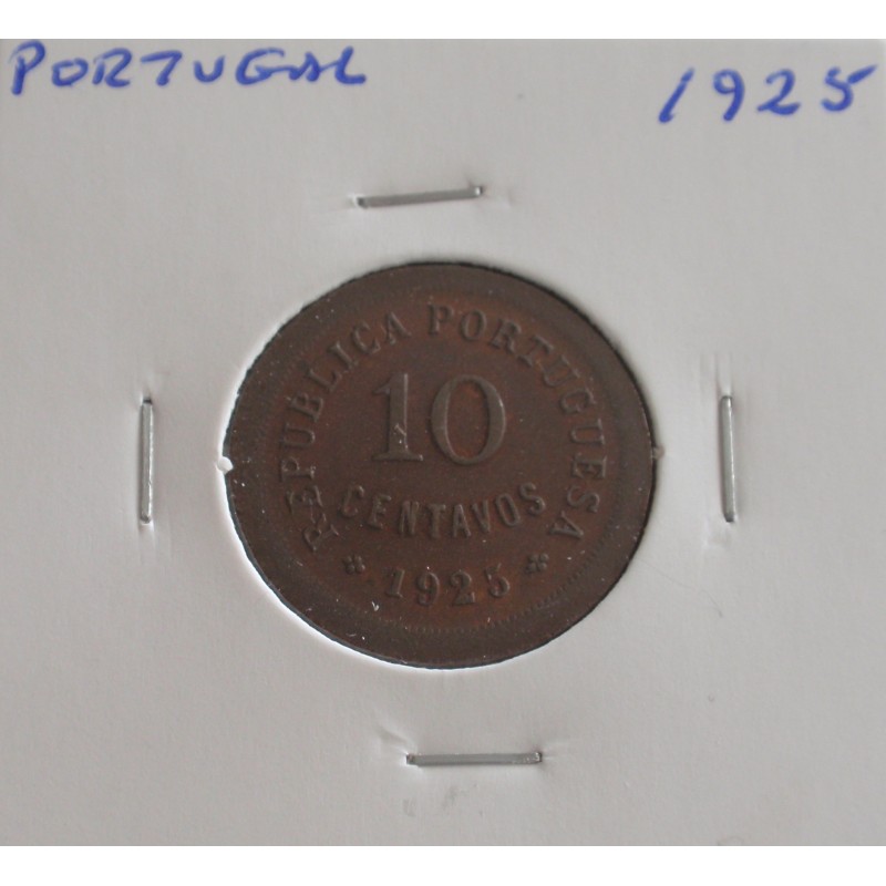 Portugal - 10 Centavos - 1925