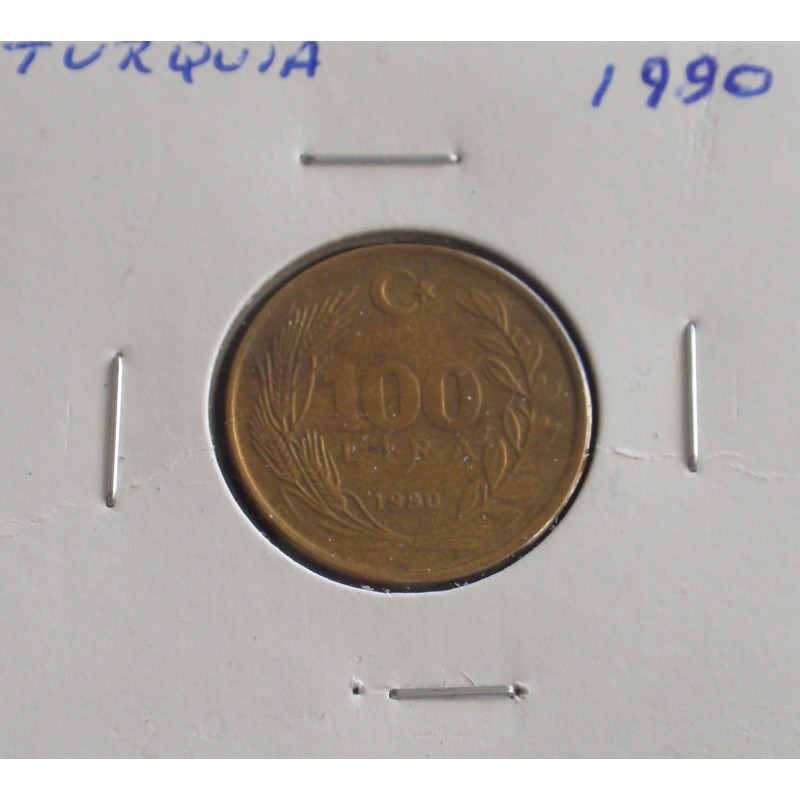 Turquia - 100 Lira - 1990
