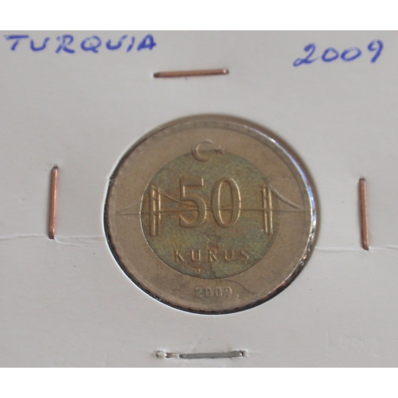 Turquia - 50 Kurus - 2009