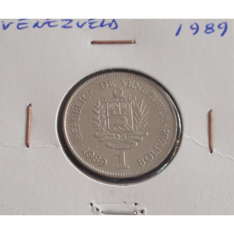 Venezuela - 1 Bolivar - 1989