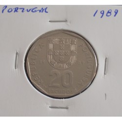 Portugal - 20 Escudos - 1989