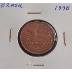 Brasil - 5 Centavos - 1998