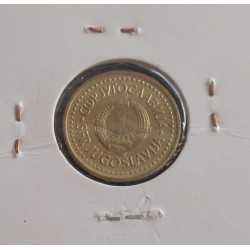 Jugoslávia - 1 Dinar - 1986