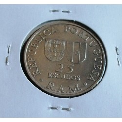 Portugal - 25 Escudos - 1981 - Reg. Aut. Madeira