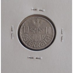 Aústria - 10 Groschen - 1972