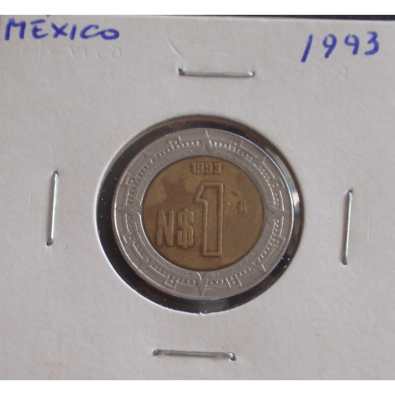 México - 1 Peso - 1993