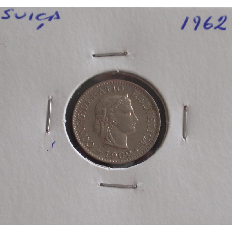 Suiça - 5 Rapen - 1962