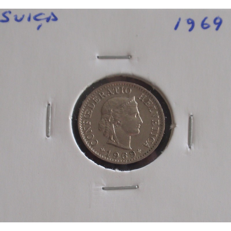 Suiça - 5 Rapen - 1969