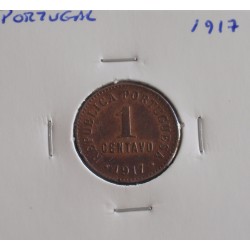 Portugal - 1 Centavo - 1917