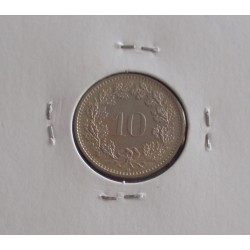 Suiça - 10 Rapen - 1989