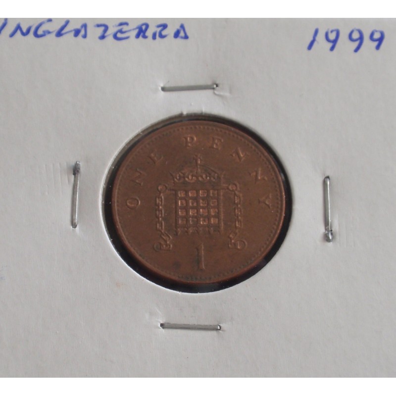 Inglaterra - 1 Penny - 1999