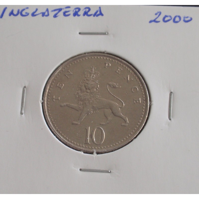 Inglaterra - 10 Pence - 2000