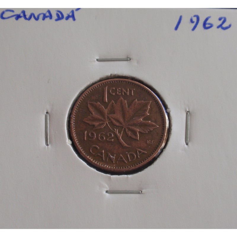 Canadá - 1 Cent - 1962