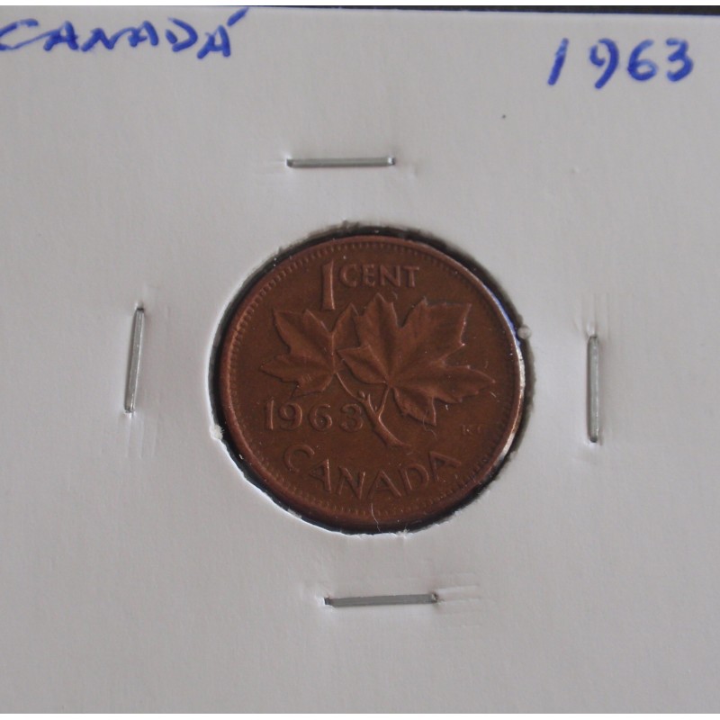 Canadá - 1 Cent - 1963