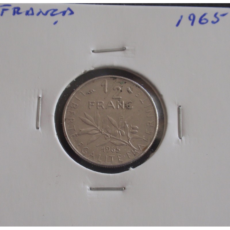 França - 1/2 Franc - 1965