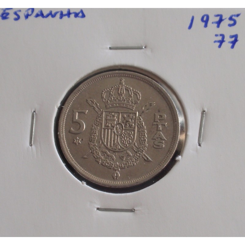 Espanha - 5 Pesetas - 1975-77