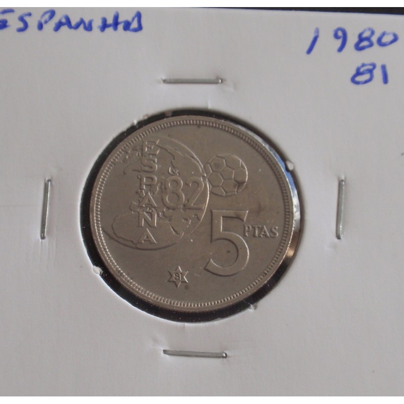 Espanha - 5 Pesetas - 1980-81