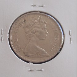 Inglaterra - 10 New Pence - 1976