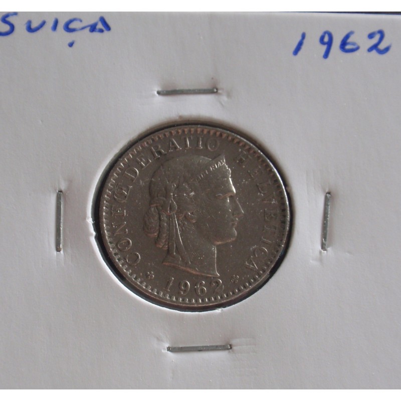 Suiça - 20 Rapen - 1962