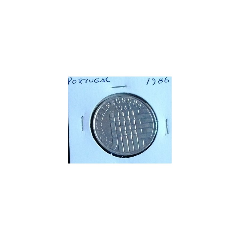 Portugal - 25 Escudos - 1986 - Europa
