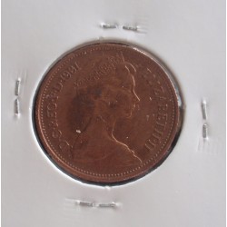 Inglaterra - 2 New Pence - 1981