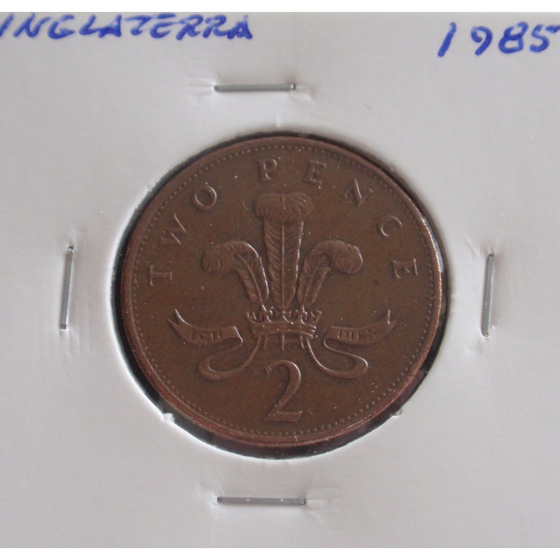 Inglaterra - 2 Pence - 1985