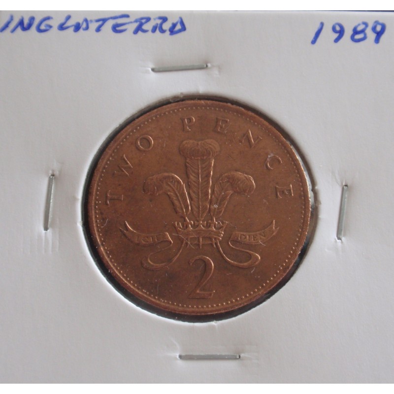 Inglaterra - 2 Pence - 1989