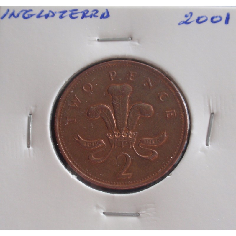 Inglaterra - 2 Pence - 2001