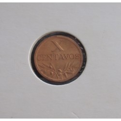 Portugal - 10 Centavos - 1945 - Envernizada