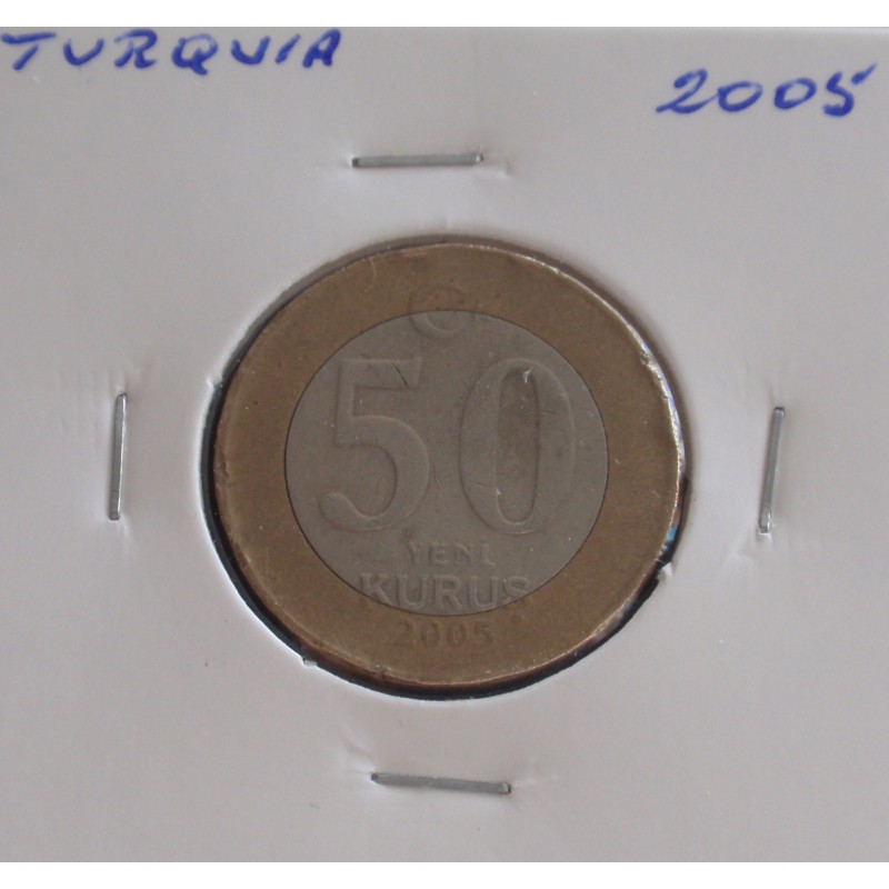 Turquia - 50 Kurus - 2005