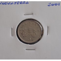 Inglaterra - 5 Pence - 2001