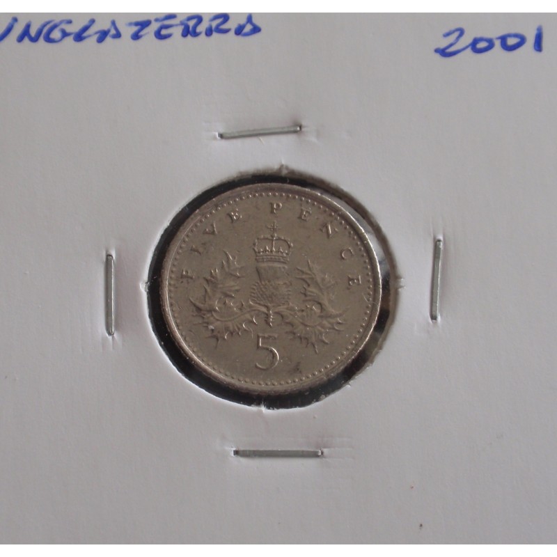 Inglaterra - 5 Pence - 2001