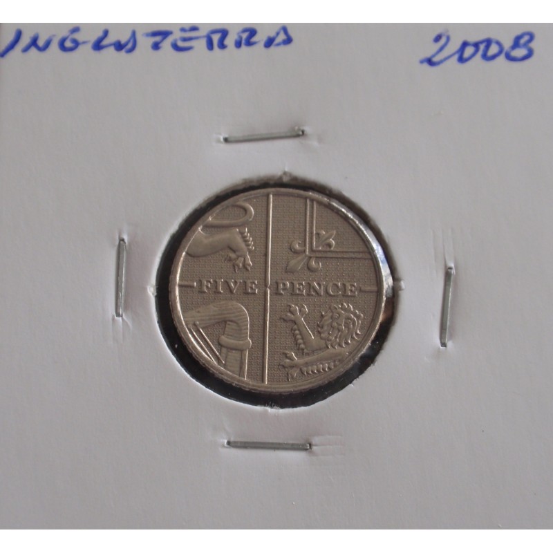 Inglaterra - 5 Pence - 2008
