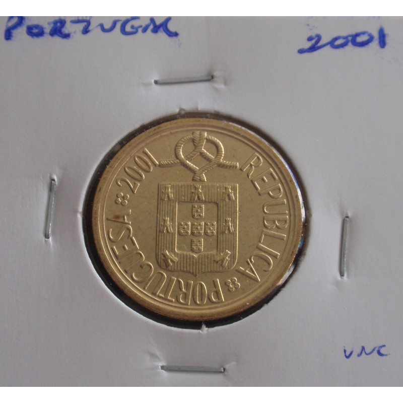 Portugal - 10 Escudos - 2001 - Unc