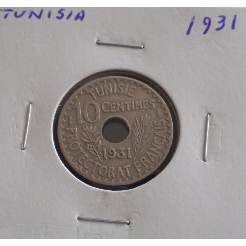 Tunisia - 10 Centimes - 1931