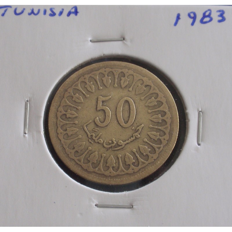 Tunisia - 50 Millim - 1983