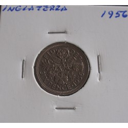 Inglaterra - 6 Pence - 1956