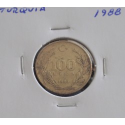 Turquia - 100 Lira - 1988