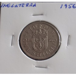 Inglaterra - 1 Shilling - 1956