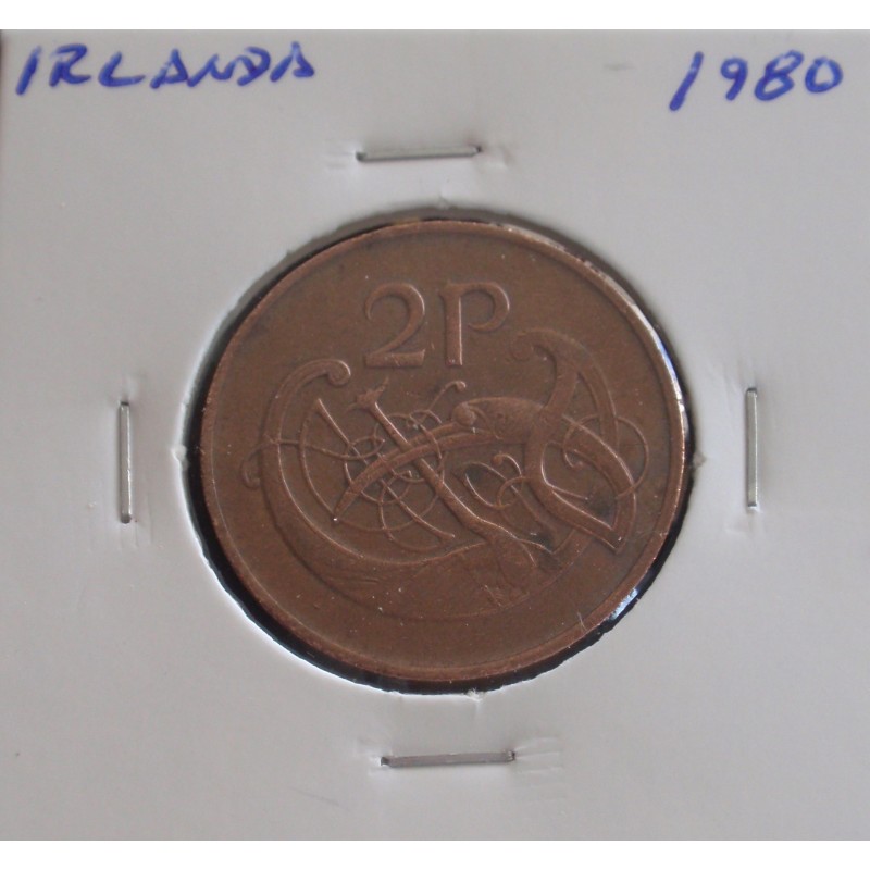 Irlanda - 2 Pence - 1980